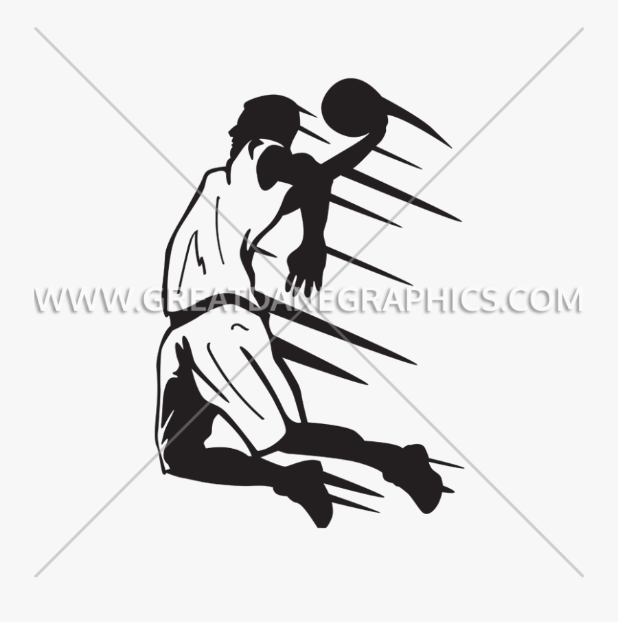 Shooting Logo White And Black Basketball, Transparent Clipart