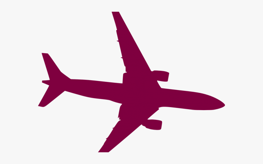 Jet Clipart Commercial Airplane - Airplane Clipart Transparent Background, Transparent Clipart