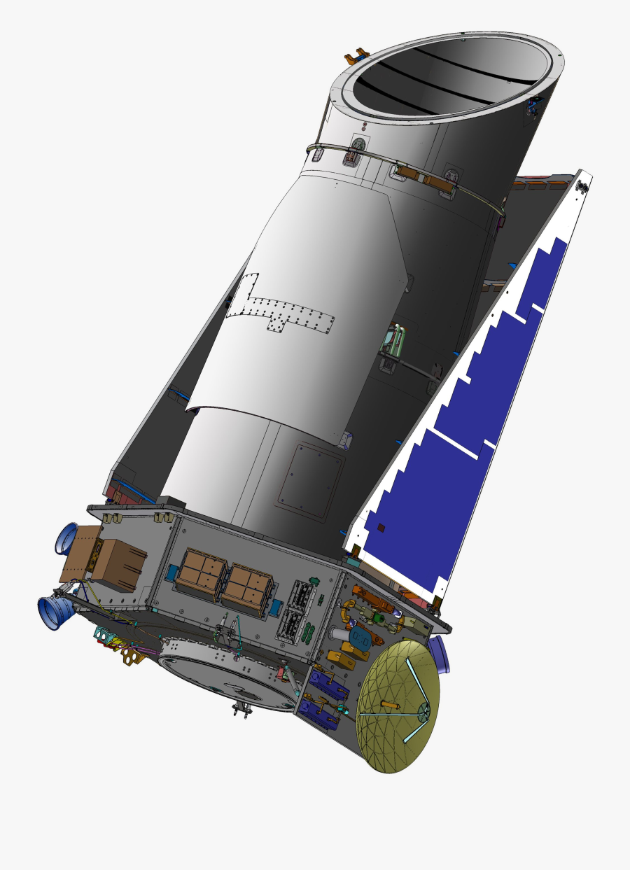Kepler Telescope Clipart - Kepler Space Telescope Transparent Background, Transparent Clipart