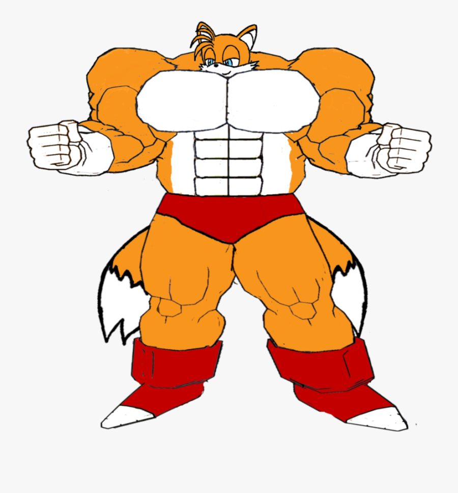 Chaos Titan Tails By Espadadeloscuro - Weegee And Malleo Vs Sanic And Taels, Transparent Clipart