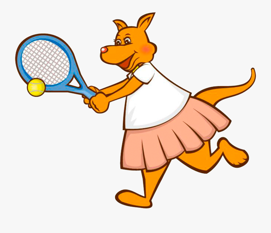 Baseball Tails Clipart - Tennis Girl, Transparent Clipart