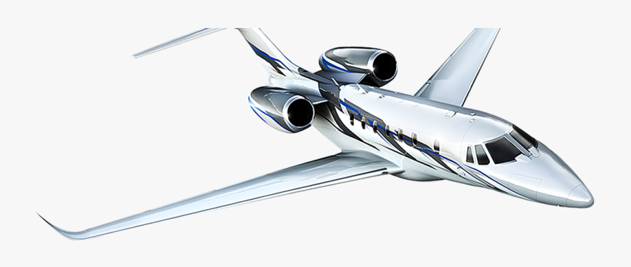 Business Jet In The Sky, Png V - Cessna Citation X, Transparent Clipart