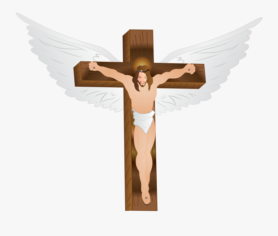 Jesus Christ On The Cross Png Clip Art Image, Transparent Clipart