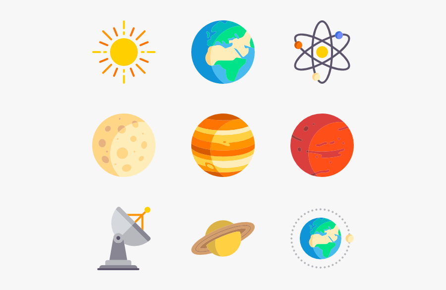 Space Elements - Space Vector Icon Png, Transparent Clipart