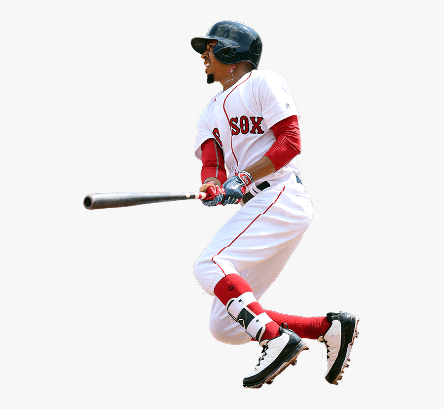 Baseball Clipart Hitting - Mookie Betts Cleats 2018, Transparent Clipart