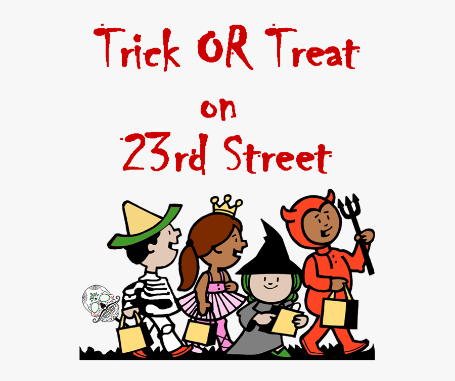 Transparent Trick Or Treaters Clipart - Trick Or Treating Clipart, Transparent Clipart