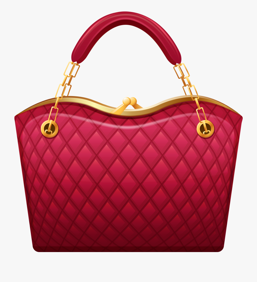 Red Handbag Png Clip Art - Handbag Clipart Transparent Background, Transparent Clipart