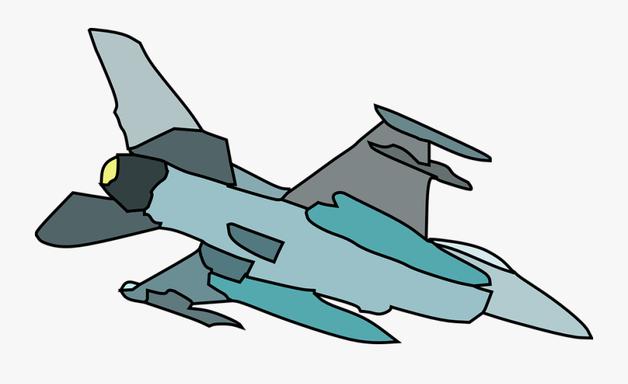 Transparent Defiant Clipart - War Plane Cartoon Png, Transparent Clipart
