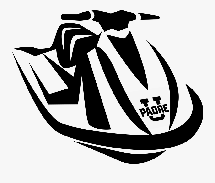 Jet Ski Png Image - Jet Ski Stencil, Transparent Clipart