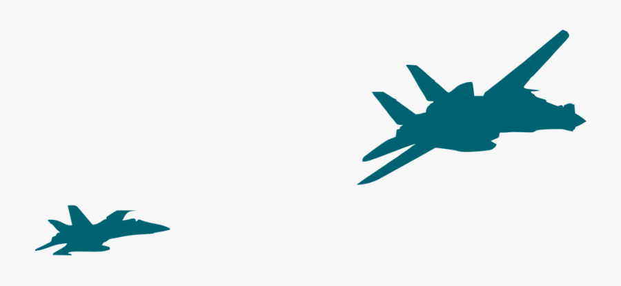Transparent Jet Clipart - F 14 Silhouette, Transparent Clipart