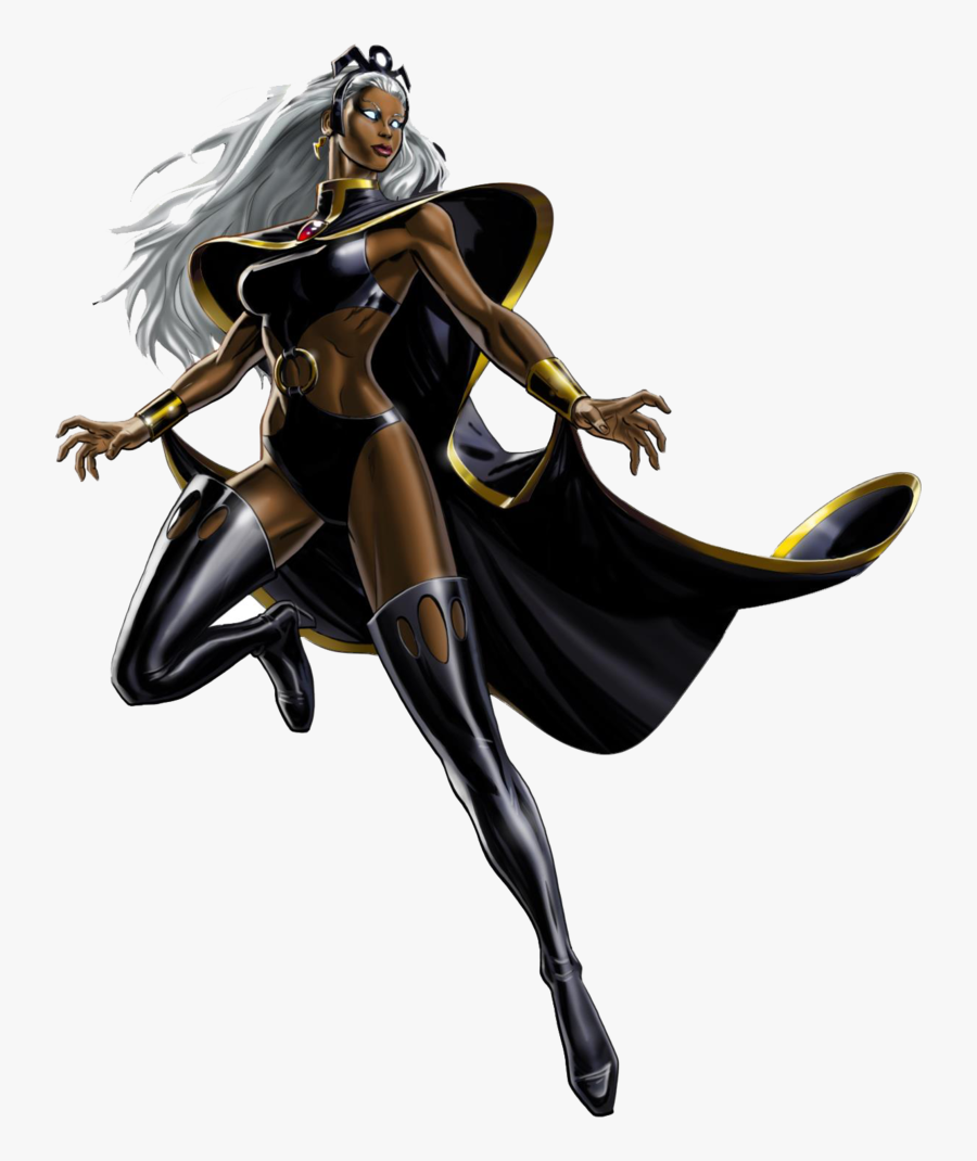 Storm X Men Clipart - Storm Marvel Avengers Alliance, Transparent Clipart