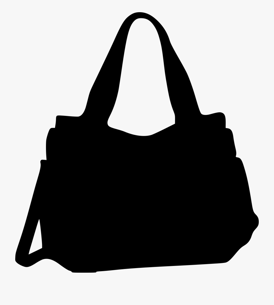 Bags Silhouette At Getdrawings - Bag Silhouette Png, Transparent Clipart