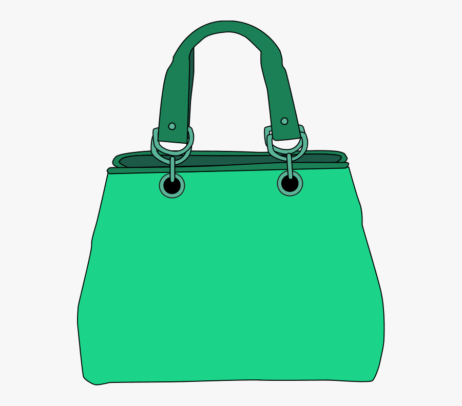 Tote Bag Clipart - Transparent Background Handbag Clipart, Transparent Clipart