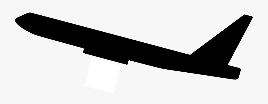 Plane Taking Off Clipart - Plane Take Off Vector, Transparent Clipart