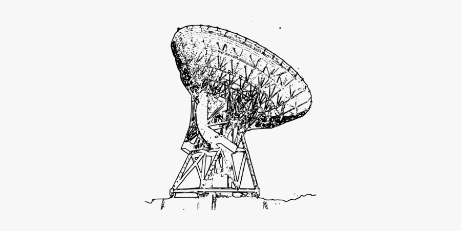 Line Art,art,invertebrate - Radiotelescopio Png, Transparent Clipart