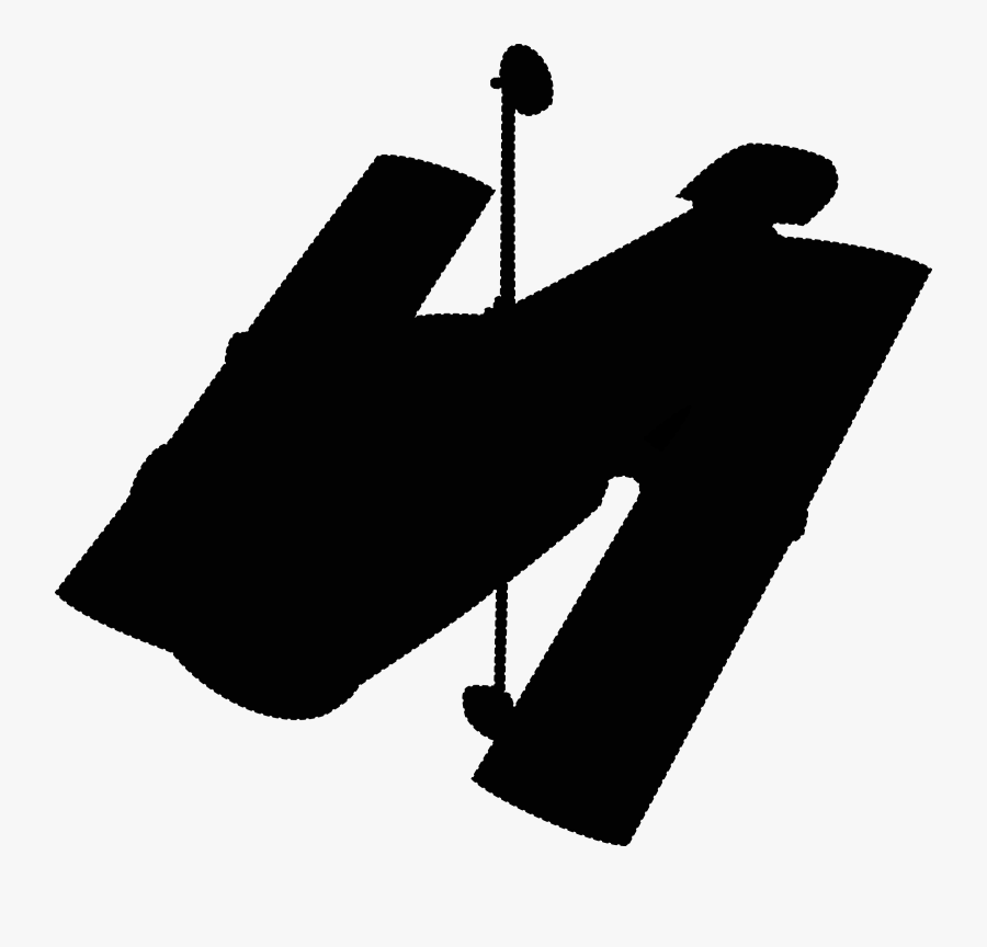 Silhouette,monochrome Photography,hand - Hubble Space Telescope Outline, Transparent Clipart