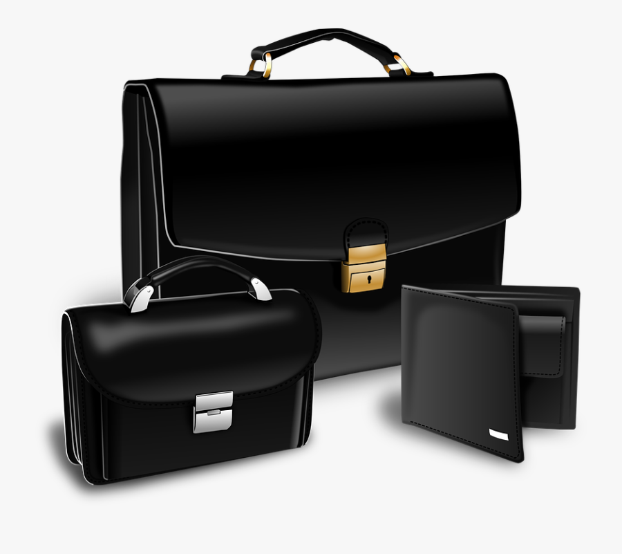 Suitcase, Purse And Handy - Suitcase Purse, Transparent Clipart