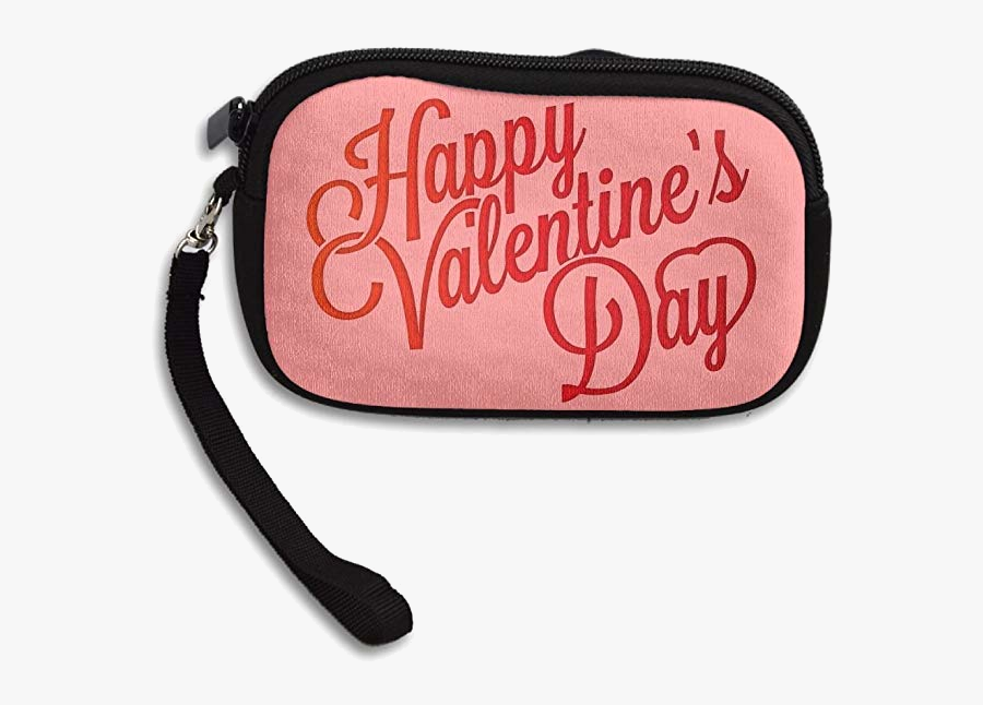 Happy Valentines Day Clipart Comfortable Coin Purse - Coin Purse, Transparent Clipart