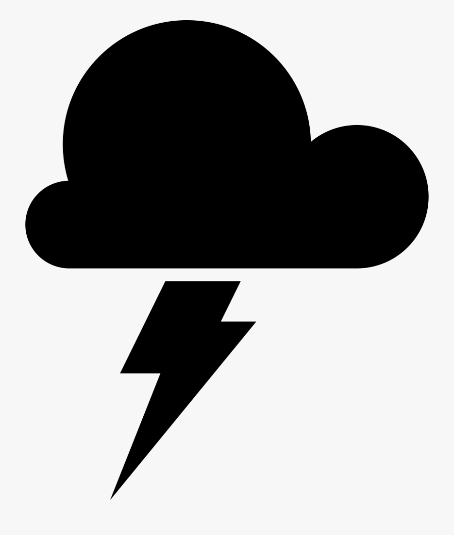 Transparent Storm Clipart - Storm Cloud Icon, Transparent Clipart