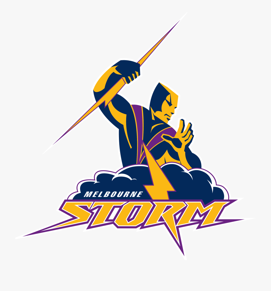 Transparent Storm Clipart - Melbourne Storm Logo, Transparent Clipart