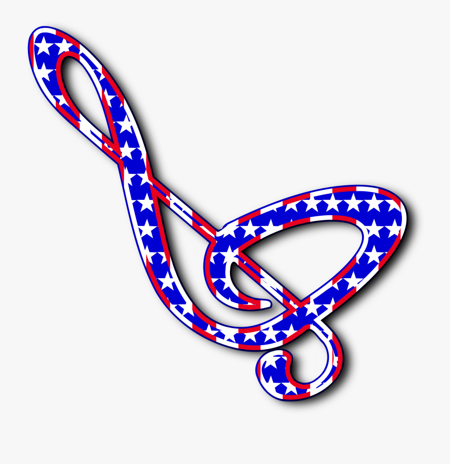 Fashion Accessory,area,body Jewelry - Patriotic Music Clipart, Transparent Clipart