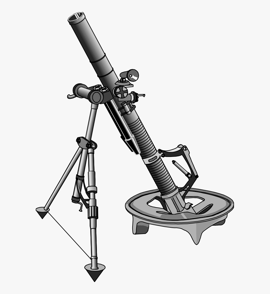 Mortar 01 Svg Clip Arts - Mortir Png, Transparent Clipart