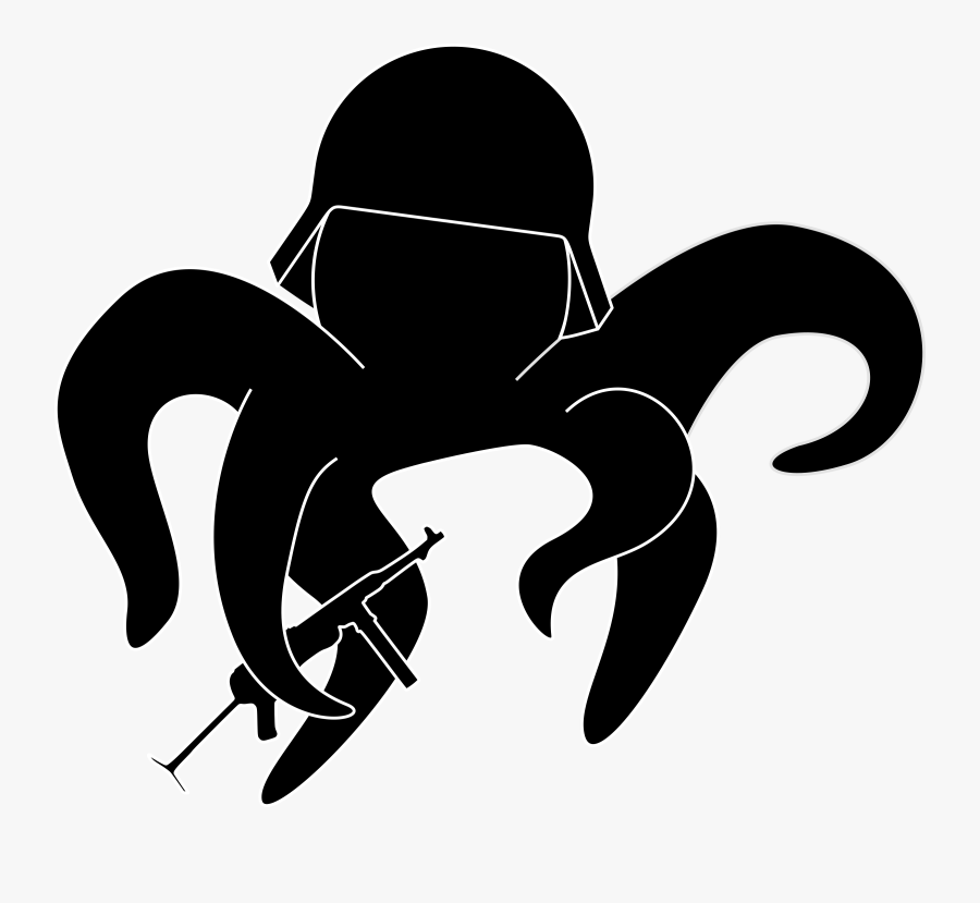 Cat Storm Trooper Clipart - Soldier Octopus, Transparent Clipart
