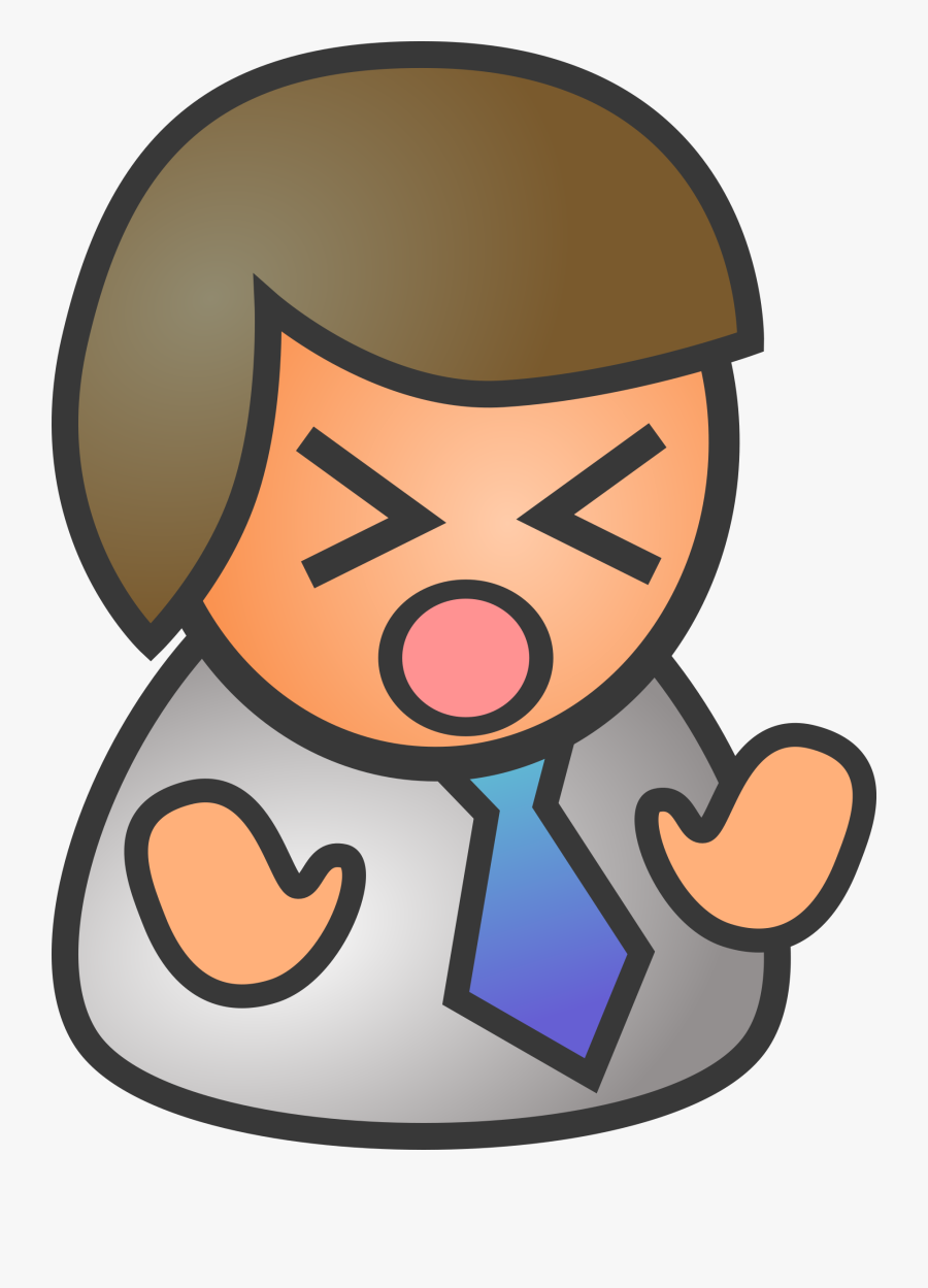 Mad Kid Png Picture Freeuse - Clip Art People, Transparent Clipart