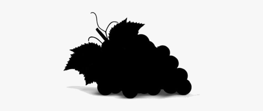 Grapes Png Transparent Images - Silhouette, Transparent Clipart