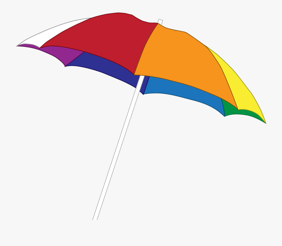 Umbrella, Travel Blog World Cup Soccer Food Vagabond - Beach Umbrella No Background, Transparent Clipart