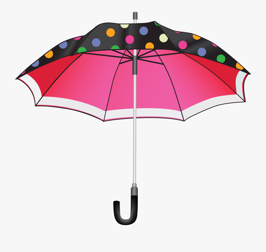 Colorful Beach Umbrella Clipart Clip Art Of Umbrella - Umbrella Clipart Png, Transparent Clipart