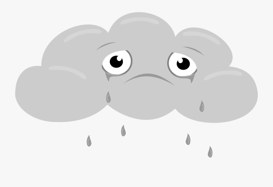 Rainbow Storm Designz - Sad Clipart Transparent Background, Transparent Clipart