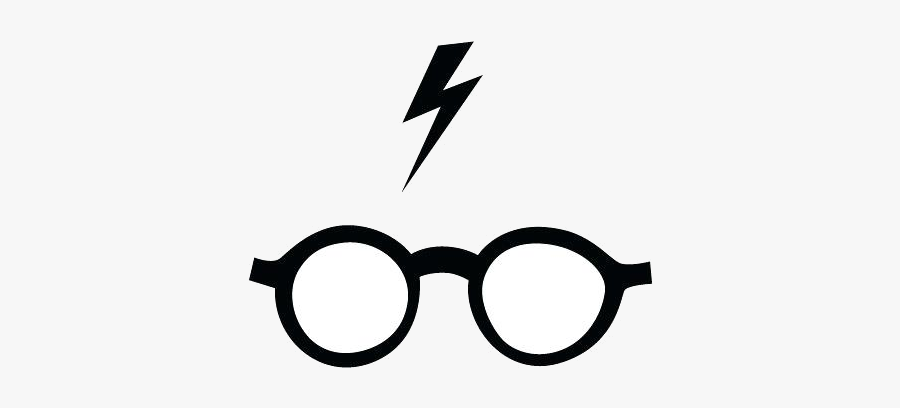 Harry Potter Glasses Clip Art Transparent Png - Harry Potter Lightning Bolt Glasses, Transparent Clipart