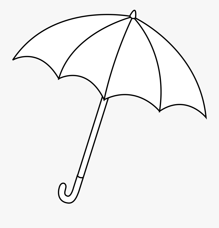 Umbrella Black And White Photos Of Umbrella Outline - Don T Crave Death I Just Crave Peace, Transparent Clipart
