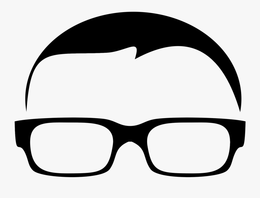 Transparent Transparent Glasses Clipart - Glasses Silhouette Clip Art, Transparent Clipart