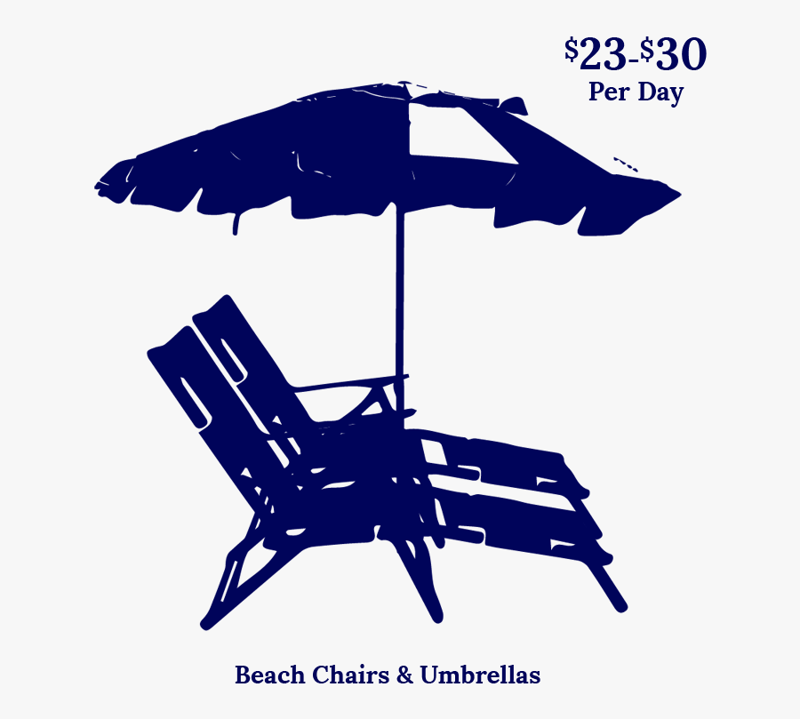 Clip Art Rent Chairs Umbrellas Iop - Beach Chair And Umbrella Logo, Transparent Clipart