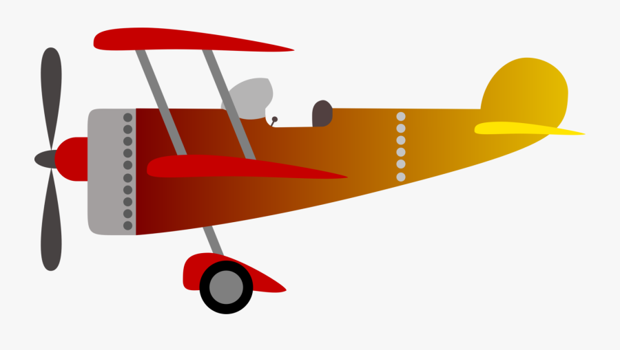 Propeller Driven Aircraft,angle,biplane - Biplane Png, Transparent Clipart