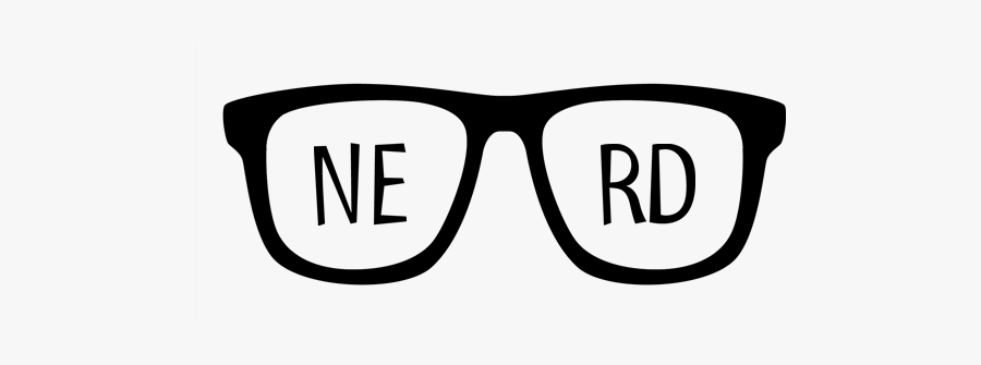 Download Geek Logo Glasses, Transparent Clipart