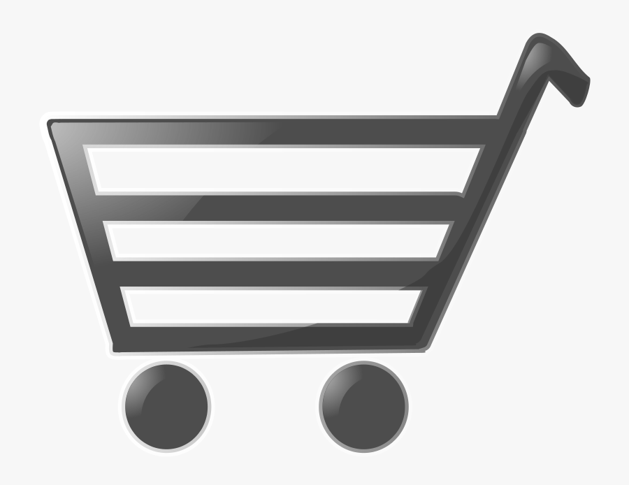 Draw A Shopping Trolley, Transparent Clipart