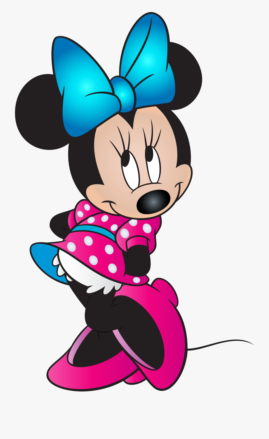 Minnie Mouse Free Png Transparent Image - Minnie Mouse And Mickey Mouse, Transparent Clipart