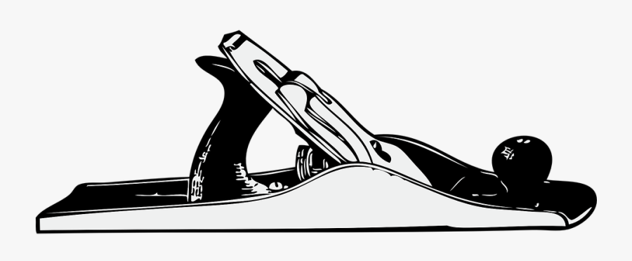Plane, Fad, Clip, Wood, Tool, Work, Handyman - Wood Plane Png, Transparent Clipart