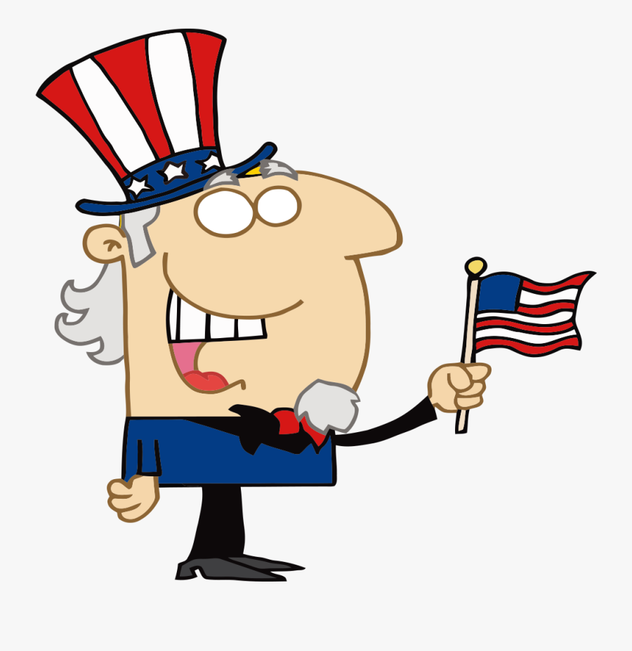 United States Royalty Free - Uncle Sam Cartoon Drawing, Transparent Clipart