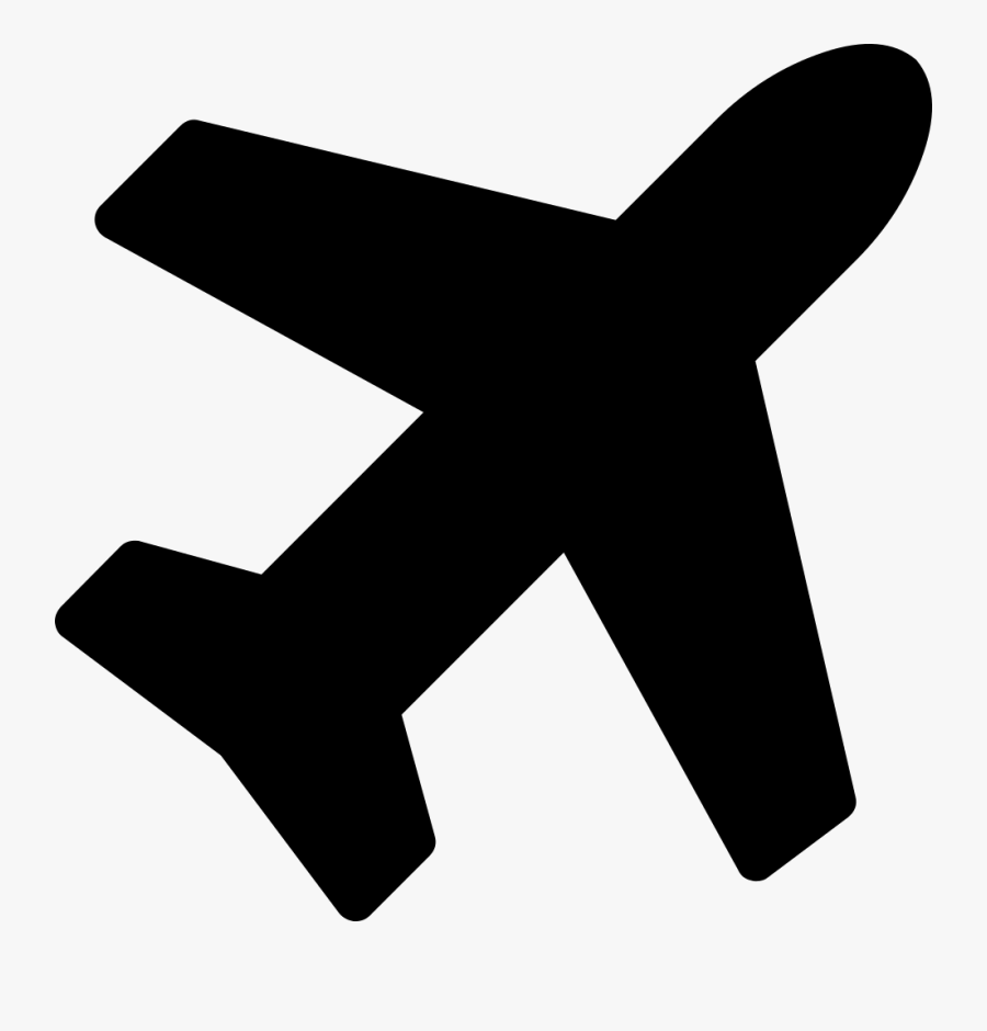 Clip - Plane Free Icon, Transparent Clipart