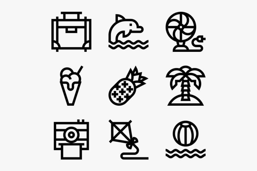 Summer - Tech Information Technology Icon, Transparent Clipart