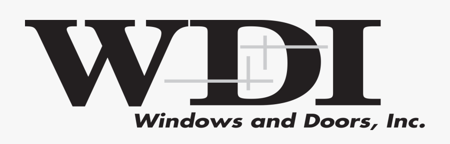 Wdi Logo - Double Hung Doors And Windows Logos, Transparent Clipart