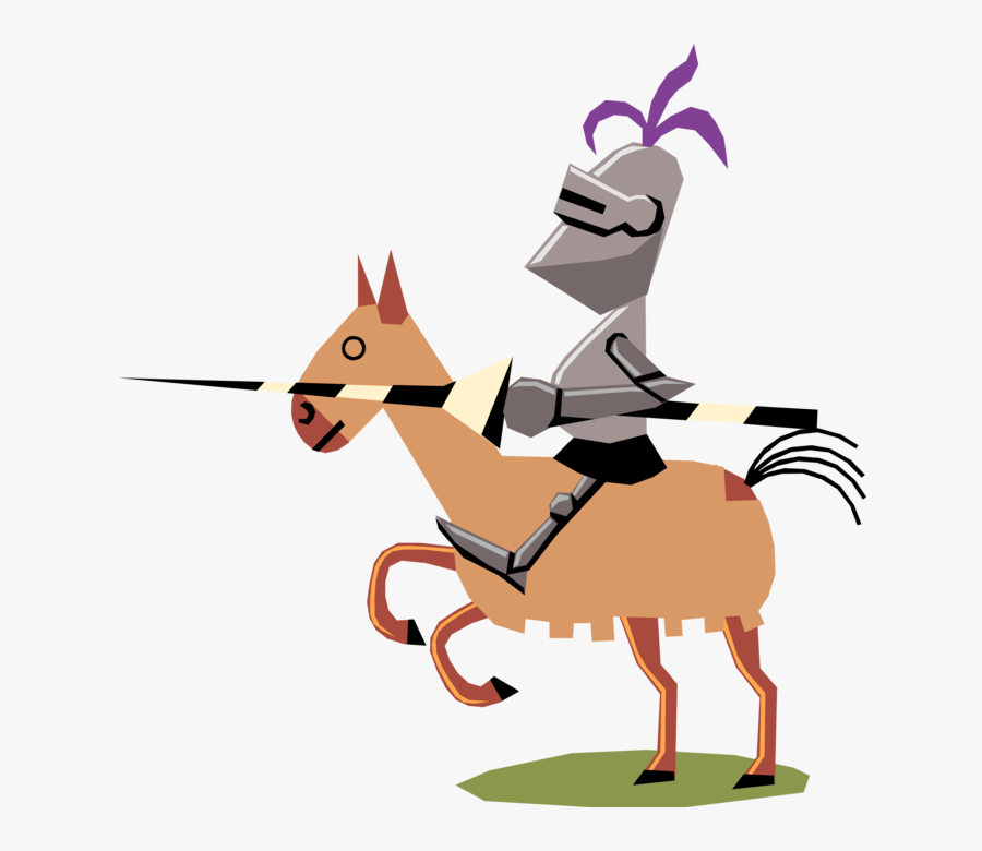 Vector Illustration Of Middle Ages Medieval Chivalry - Middle Ages Vector, Transparent Clipart