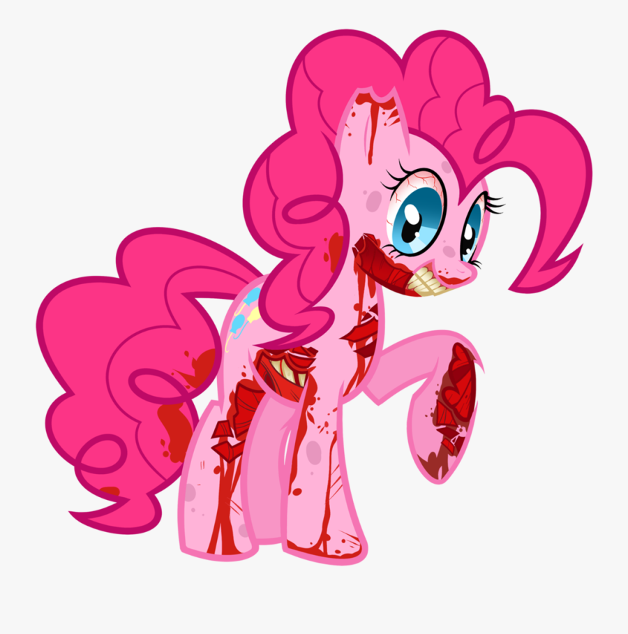 Pinkie Pie Zombie My Little Pony, Transparent Clipart