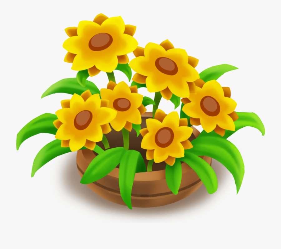 Gazania Clipart Grow Gazania - Hay Day Flower, Transparent Clipart