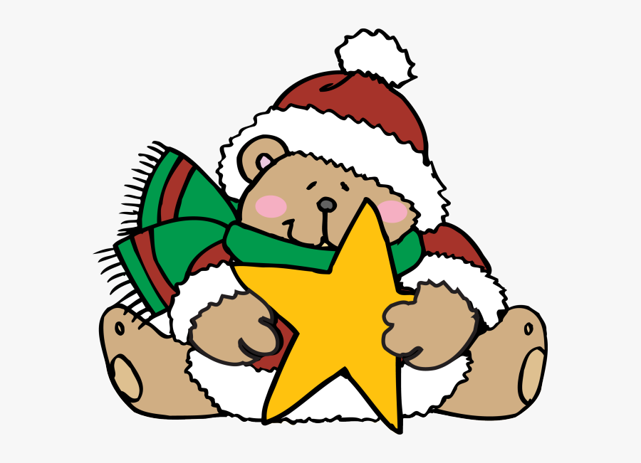 Christmas Teddy Bears Clip Art - Christmas Teddy Bear Clipart, Transparent Clipart
