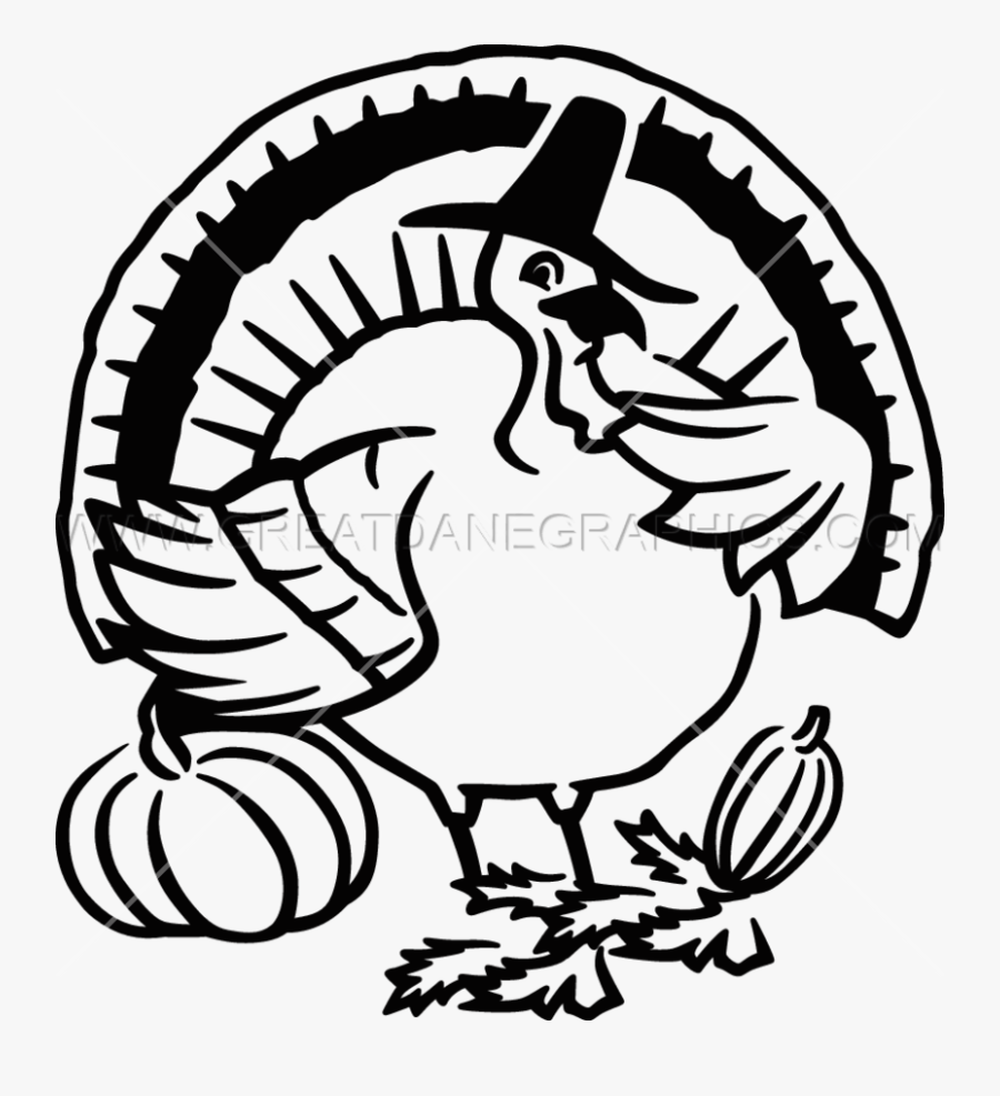 Clipart Turkey Black And White Huge Freebie Download, Transparent Clipart